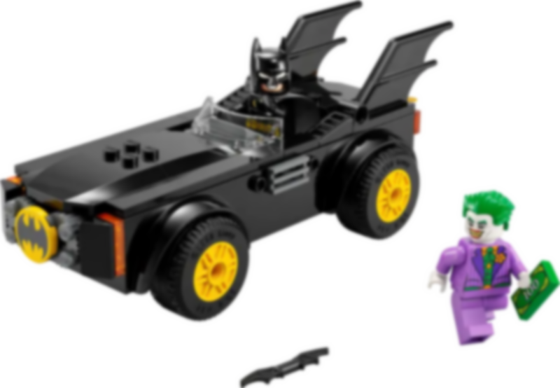 LEGO® DC Superheroes Batmobile™ achtervolging: Batman™ vs. The Joker™ componenten