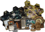 The Lord of the Rings: Journeys in Middle-Earth – Spreading War Expansion componenten