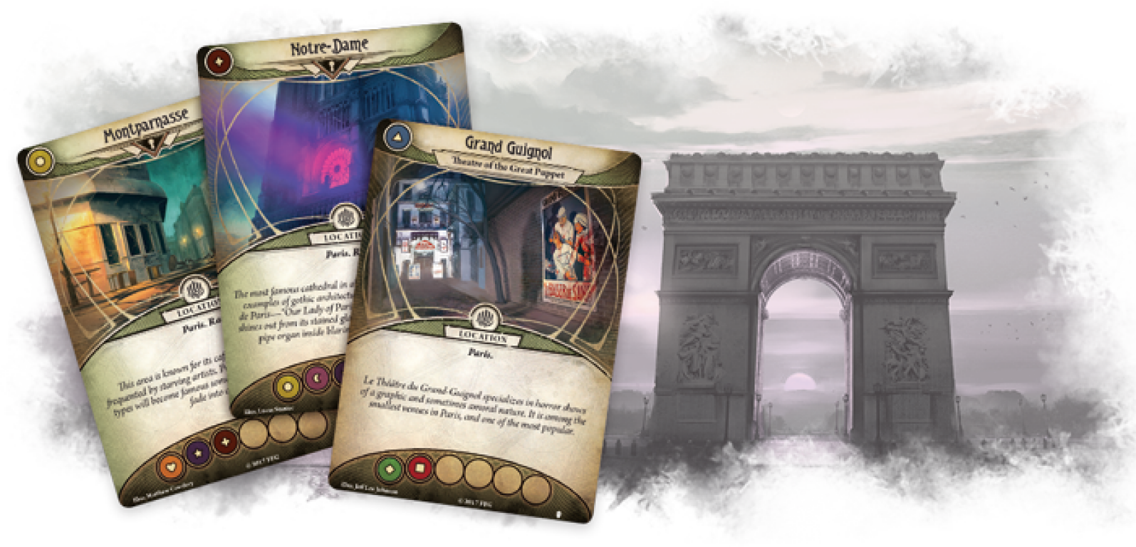 Arkham Horror: The Card Game – A Phantom of Truth: Mythos Pack kaarten