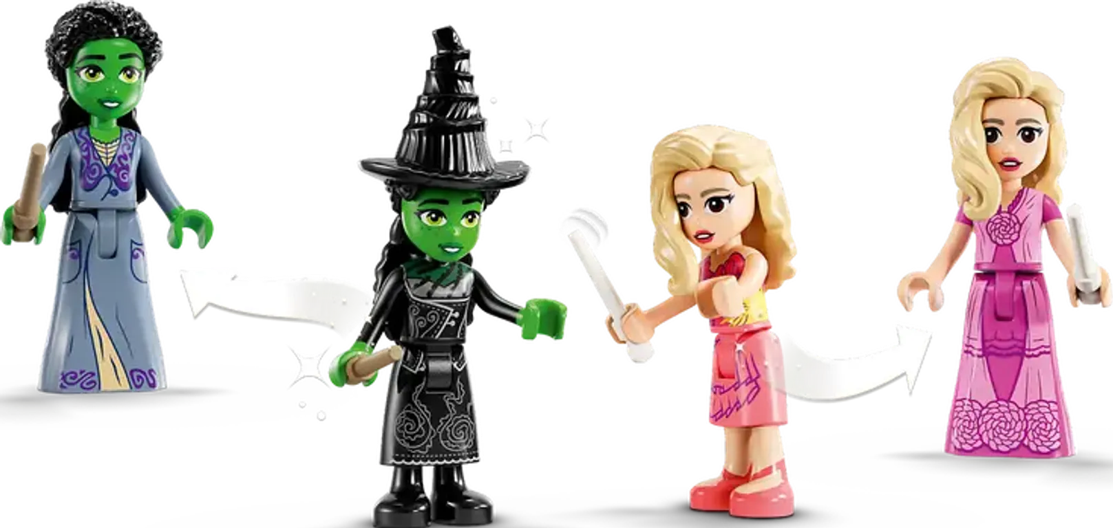 LEGO® Wicked Glindas und Elphabas Schlafsaal minifiguren