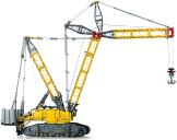 LEGO® Technic Liebherr Crawler Crane LR 13000 components