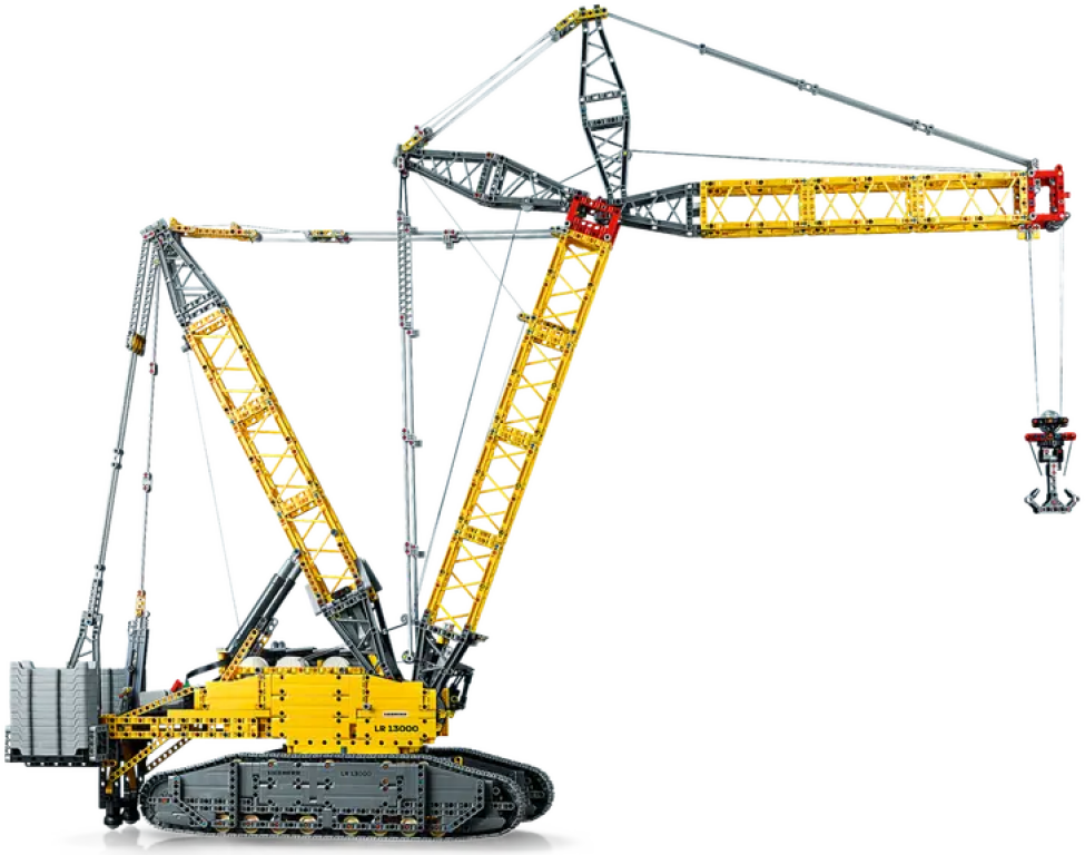 LEGO® Technic Liebherr Crawler Crane LR 13000 components