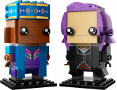 LEGO® BrickHeadz™ Kingsley Shacklebolt™ e Nymphadora Tonks™ componenti