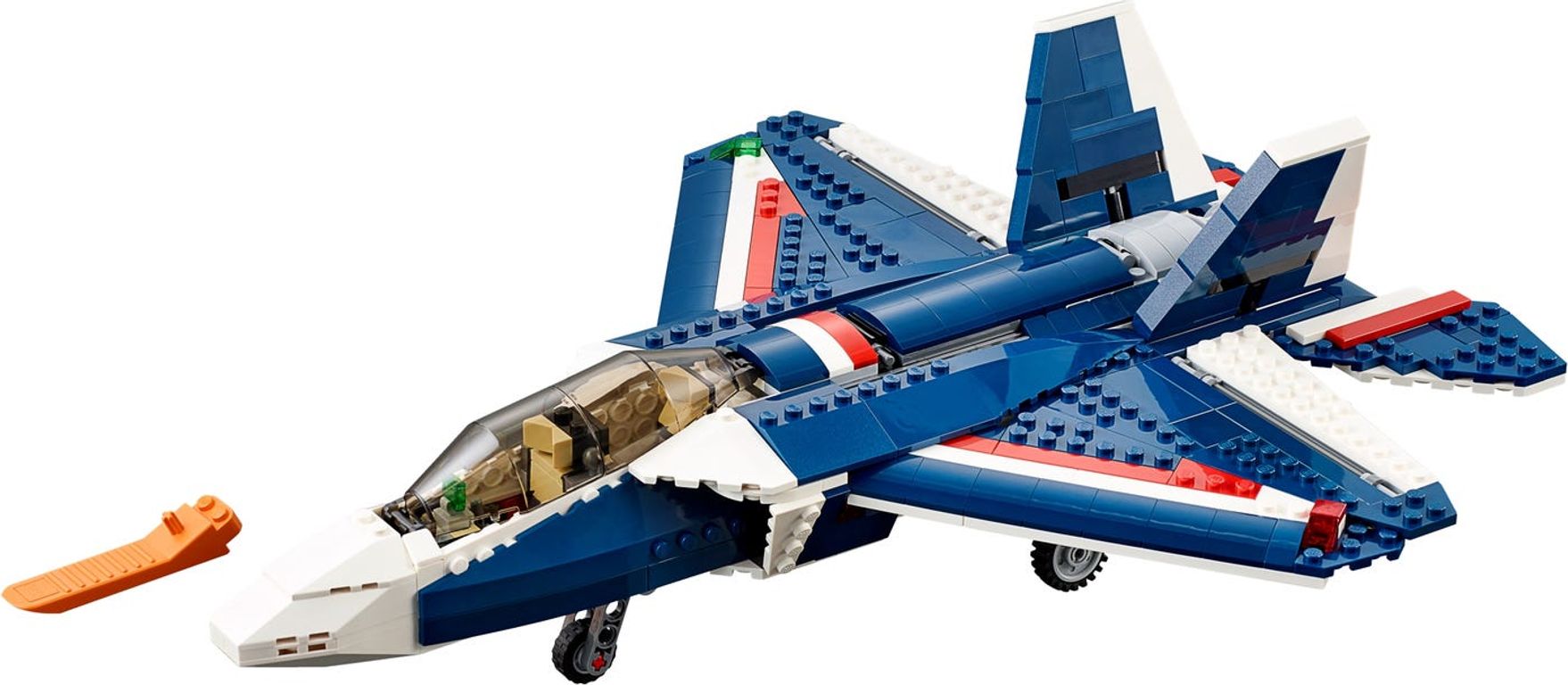 LEGO® Creator Blue Power Jet components