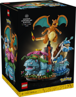 LEGO® Pokémon™ Venusaur, Charizard and Blastoise