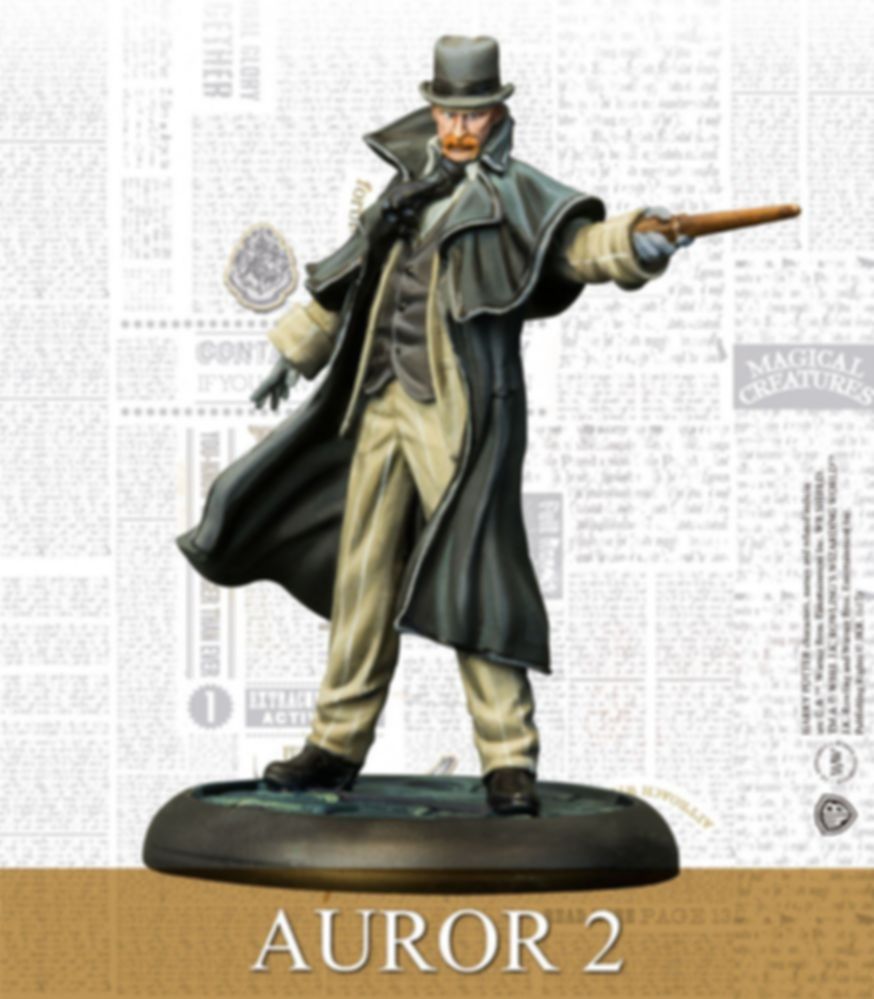 Harry Potter Miniatures Adventure Game: Barty Crouch Sr. & Aurors Expansion miniatura