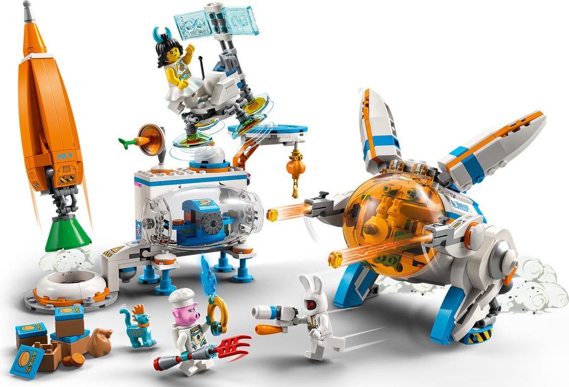 LEGO® Monkie Kid Chang’e Moon Cake Factory jugabilidad