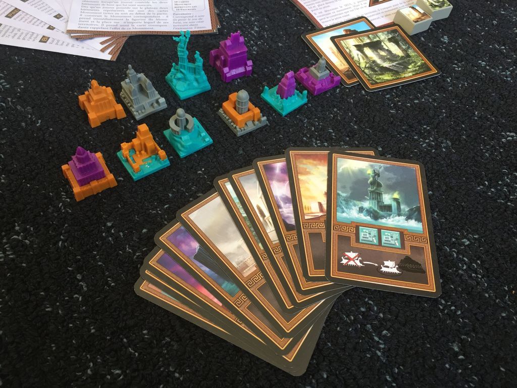 Cyclades: Monuments cards