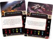 Star Wars: X-Wing (Second Edition) - ARC-170 Starfighter Expansion Pack cards