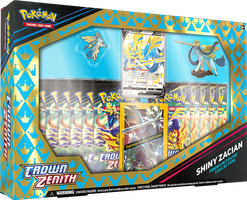 Pokémon TCG: Crown Zenith Premium Figure Collection—Shiny Zacian/Zamazenta