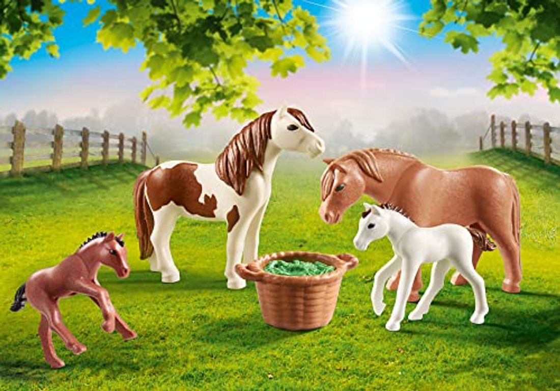 Playmobil® Country Ponies with Foals gameplay