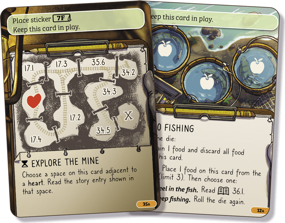 Cozy Stickerville carte