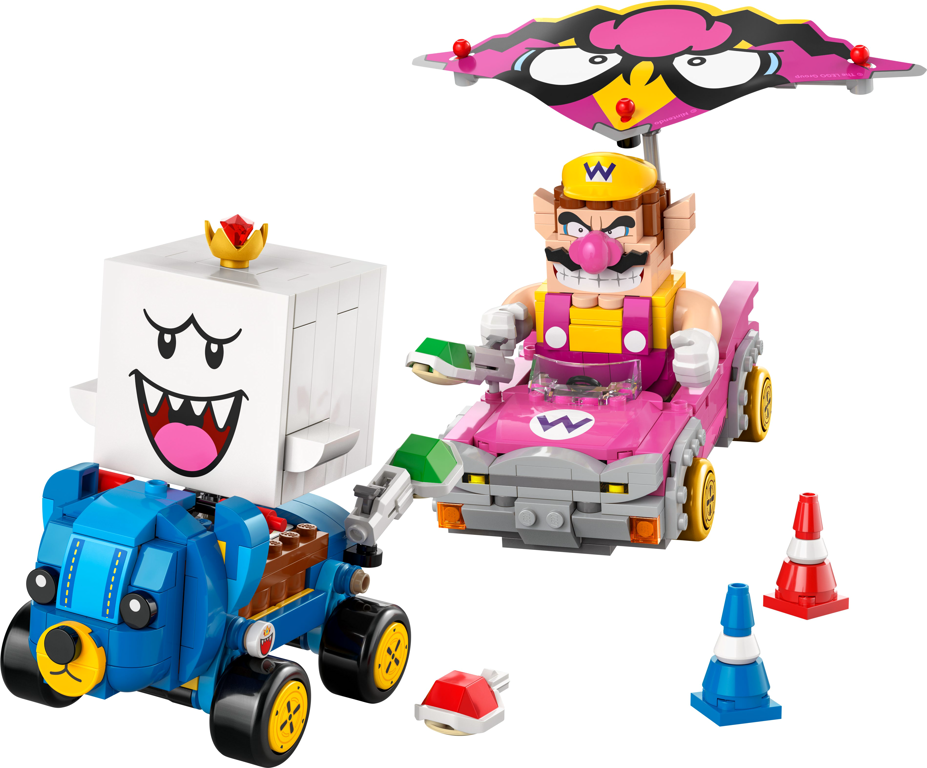 LEGO® Super Mario™ Mario Kart - Wario & King Boo components