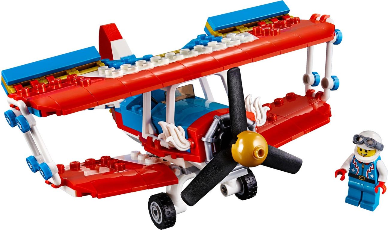 LEGO® Creator Daredevil Stunt Plane components