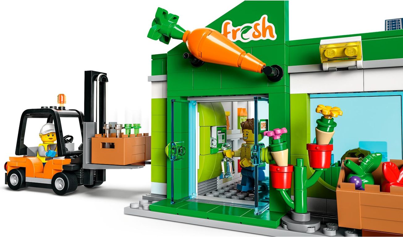 LEGO® City Supermarkt gebouw