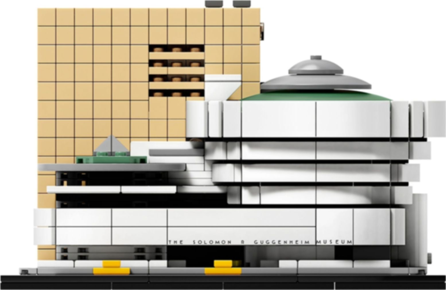 LEGO® Architecture Musée Solomon R. Guggenheim composants