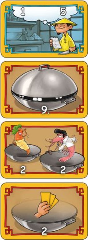 We Will Wok You cards