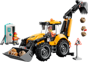 LEGO® City Yellow Backhoe Loader components