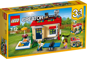 LEGO® Creator Vacanza in piscina modulabile
