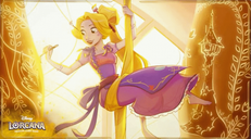 Disney Lorcana: Ursula's Return Playmat Rapunzel