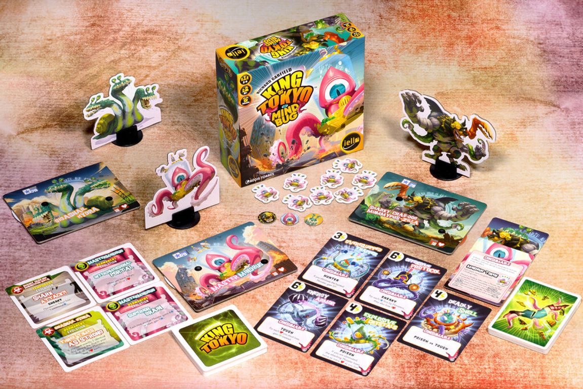 King of Tokyo: Mindbug composants