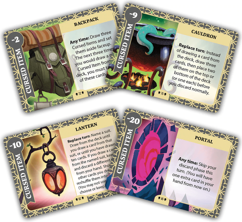 Fantasy Realms: Deluxe Edition cards