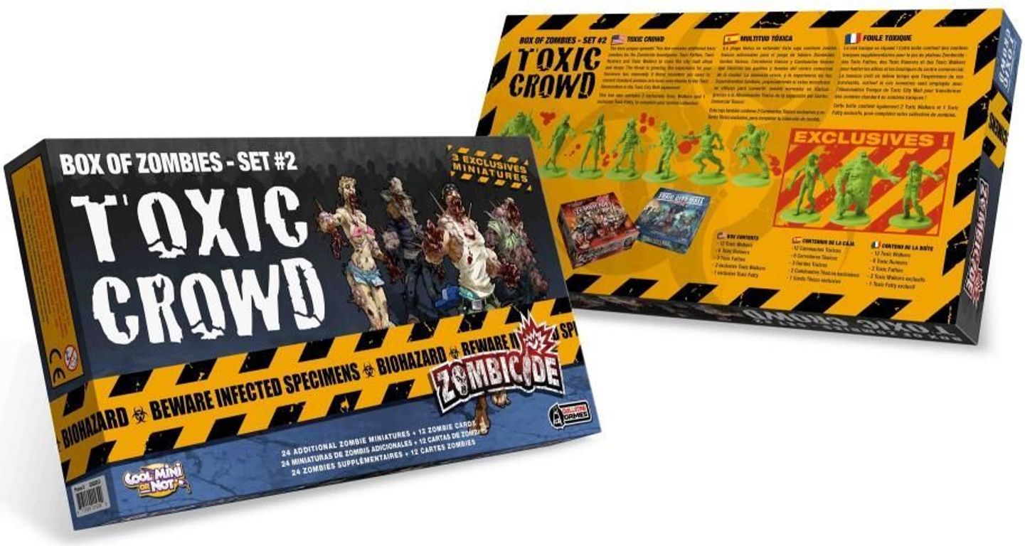 Zombicide Box of Zombies Set #2: Toxic Crowd box