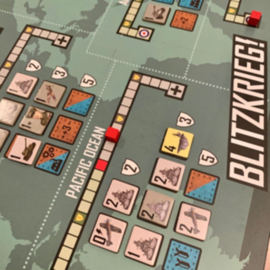 Blitzkrieg!: Wereldoorlog II in 20 minuten speelwijze