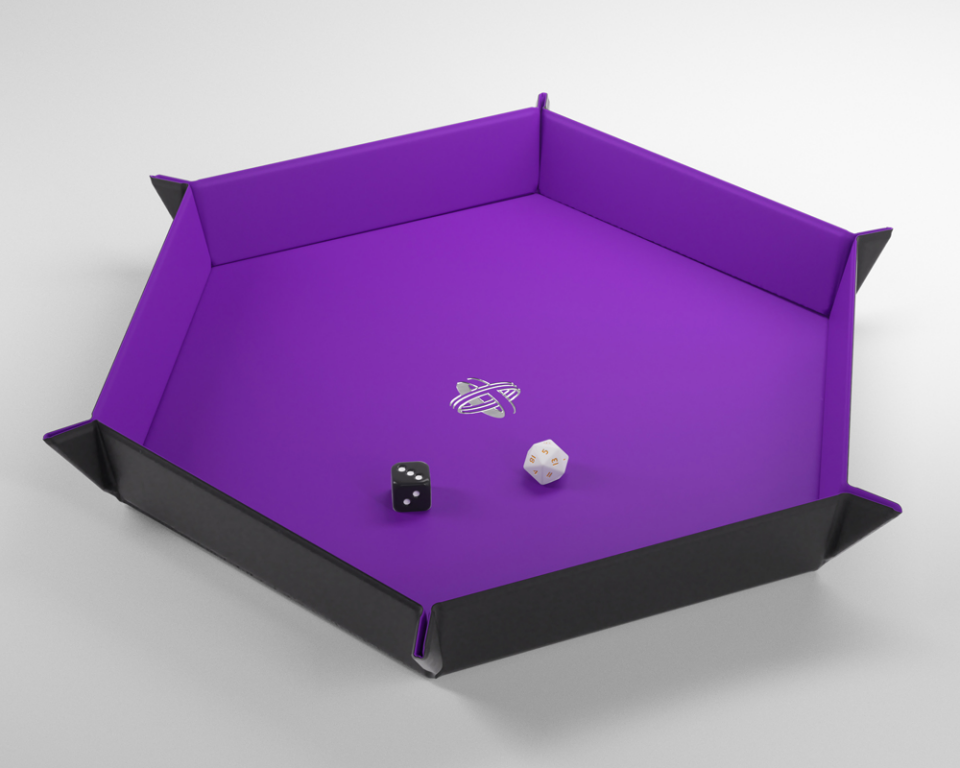 Gamegenic Magnetic Dice Tray Hexagonal components
