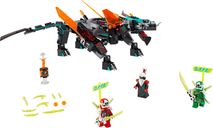 LEGO® Ninjago Schwarzer Tempeldrache komponenten