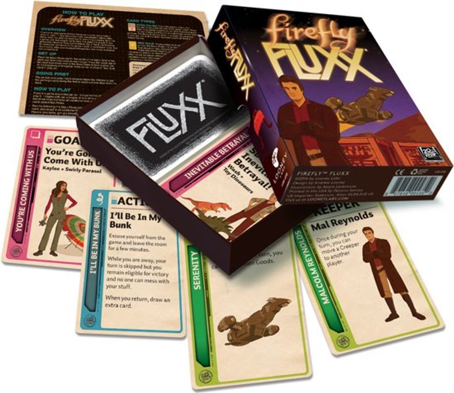 Firefly Fluxx components