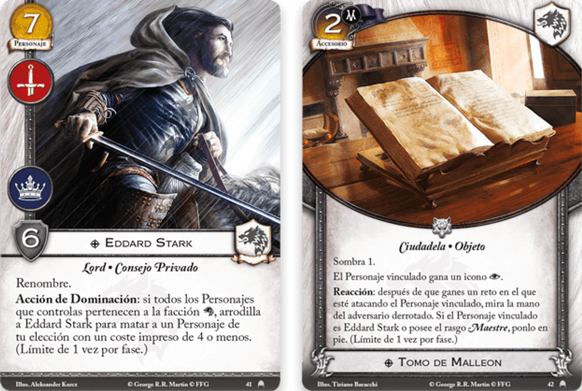 Juego de tronos: El juego de cartas (Segunda edición) - Nido de víboras cartas