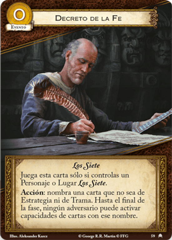 Juego de tronos: El juego de cartas (Segunda edición) - Nido de víboras cartas