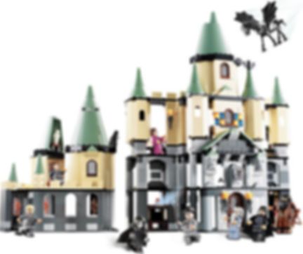 LEGO® Harry Potter™ Kasteel Zweinstein componenten