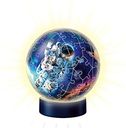 Night Light Puzzle Ball Astronauts in Space components