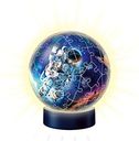 Night Light Puzzle Ball Astronauts in Space componenten