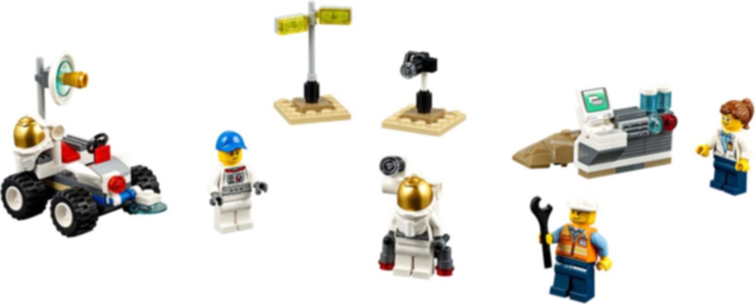 LEGO® City Weltraum Starter-Set komponenten