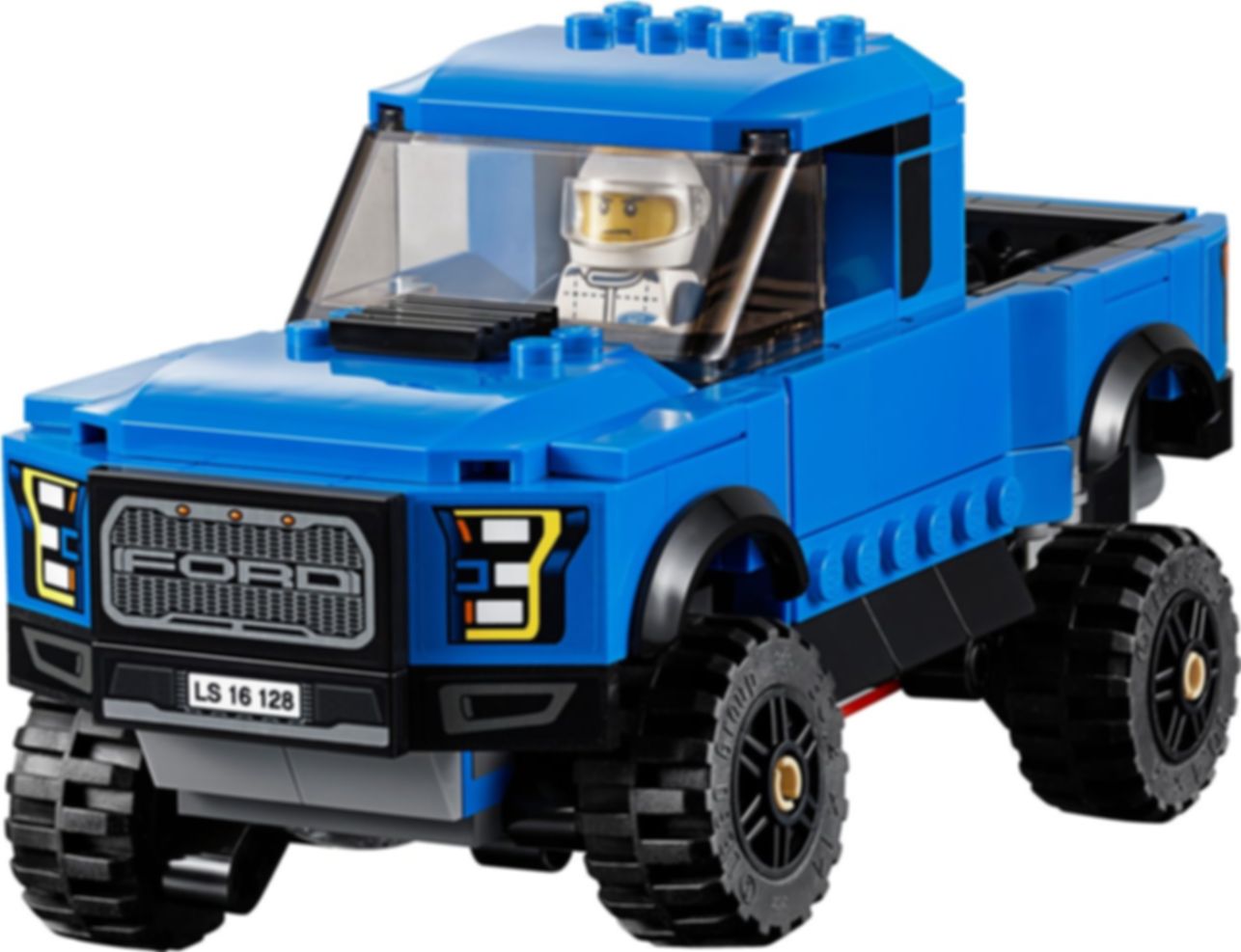 LEGO® Speed Champions Ford F-150 Raptor et le bolide Ford Modèle A composants