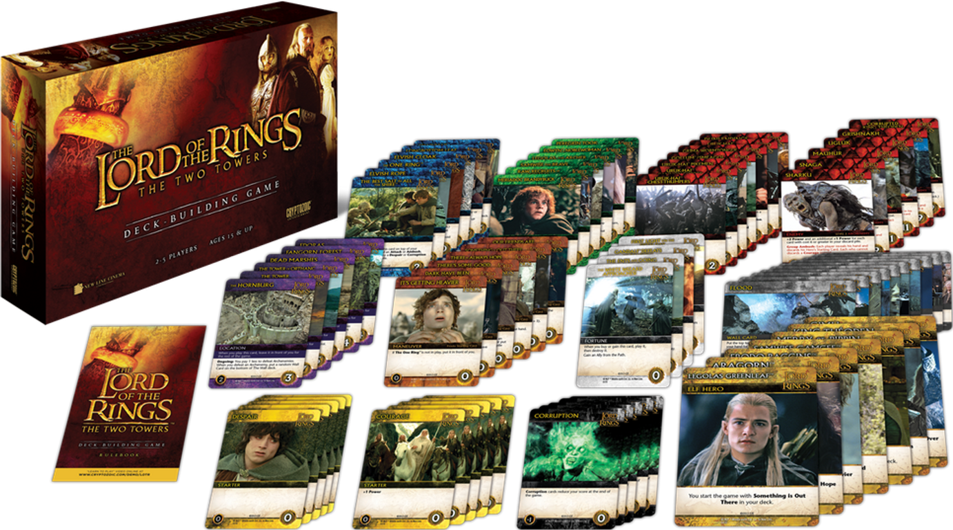 The best prices today for The Lord of the Rings: The Two Towers  Deck-Building Game - TableTopFinder