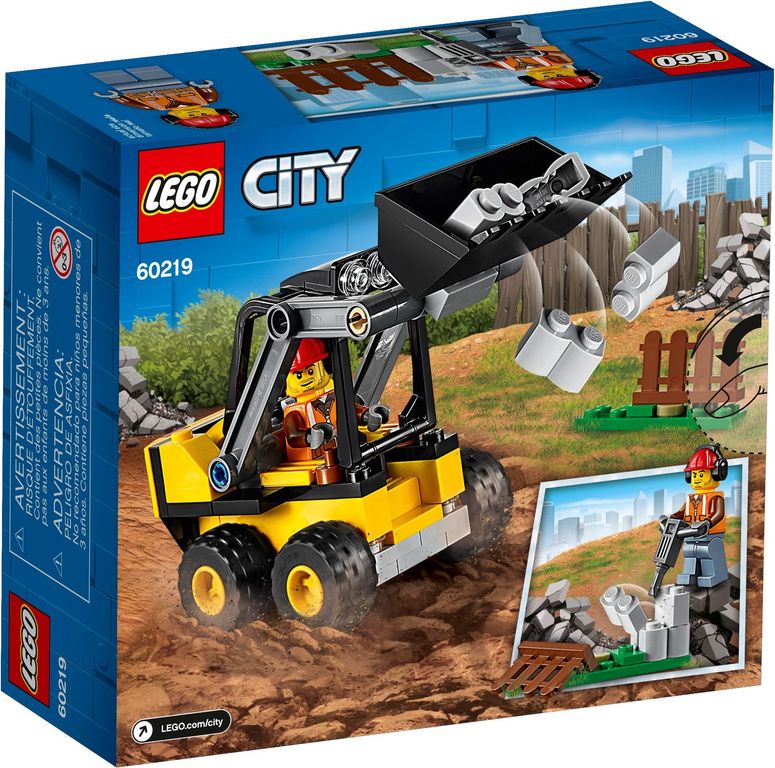 LEGO® City Frontlader rückseite der box