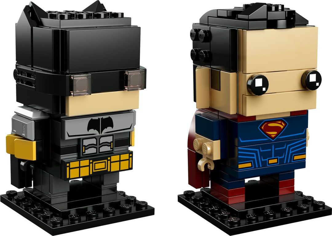 LEGO® BrickHeadz™ Tactical Batman™ & Superman™ components