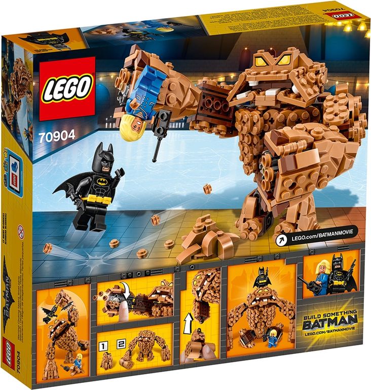 LEGO® Batman Movie Clayface™: Matsch-Attacke rückseite der box