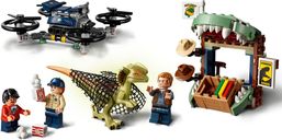 LEGO® Jurassic World Dilophosaurus on the Loose minifigures