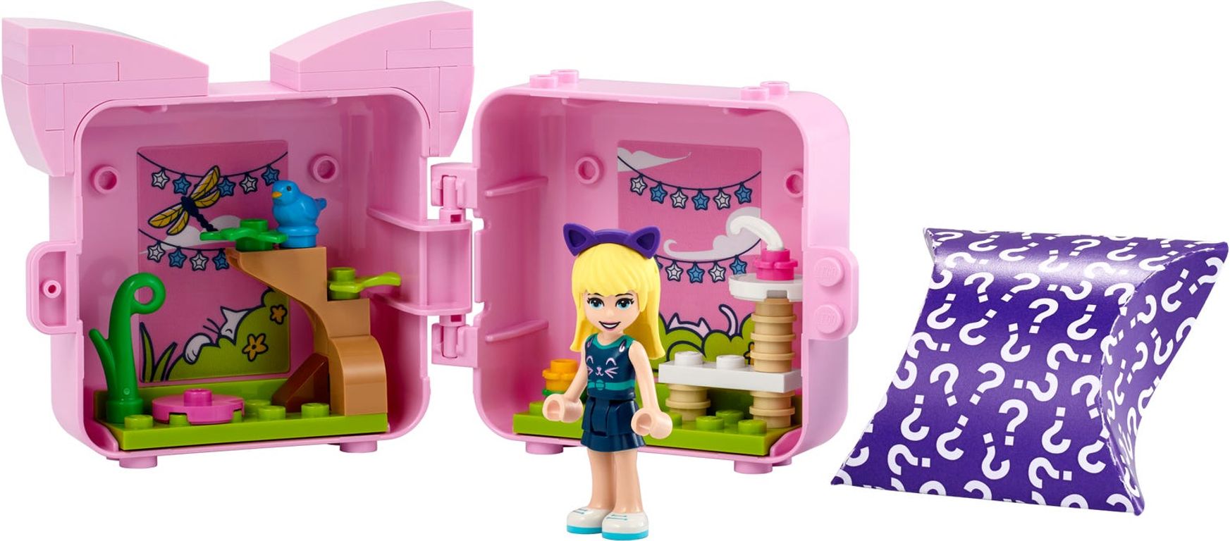 LEGO® Friends Il cubo del Gatto di Stephanie componenti