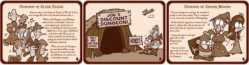 Munchkin 6: Le Donjon de la farce cartes