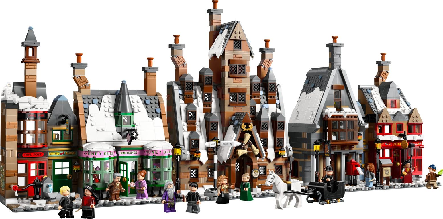 LEGO® Harry Potter™ Village de Pré-au-Lard - Édition Collector composants