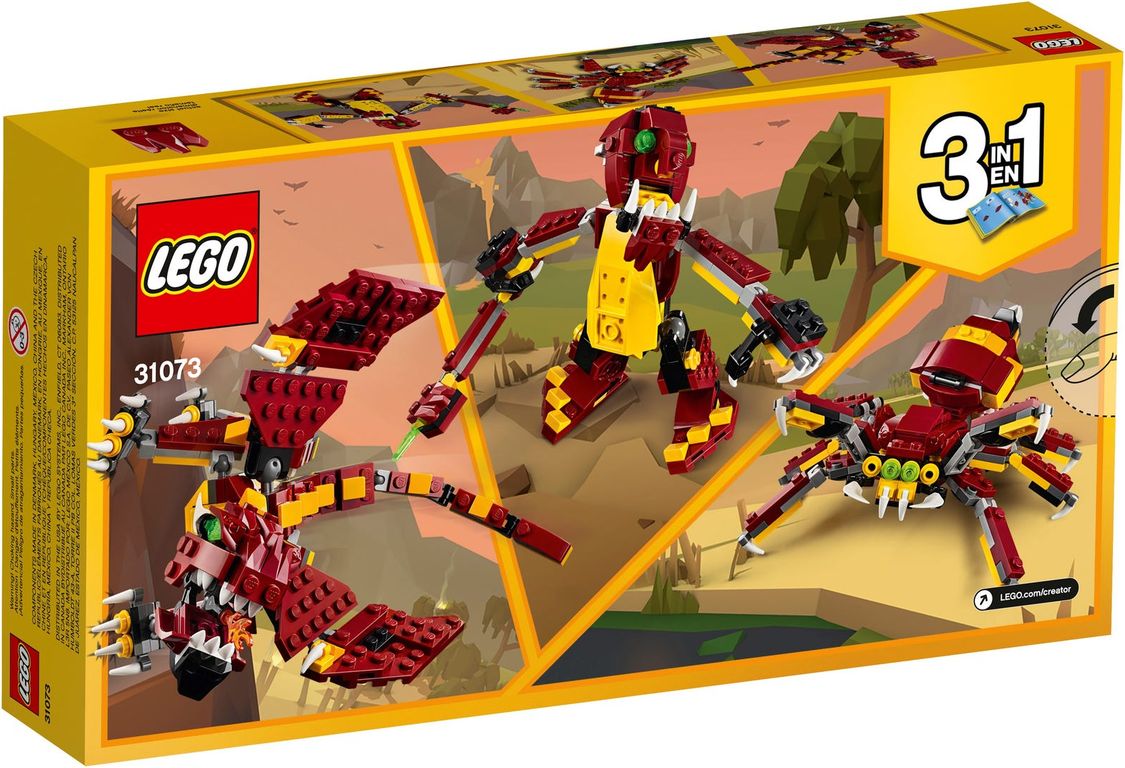 LEGO® Creator Mythical Creatures torna a scatola