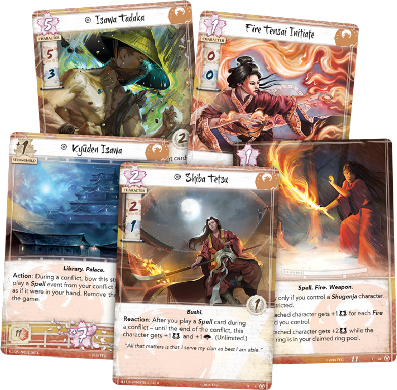 Legend of the Five Rings: The Card Game - Disciples of the Void kaarten