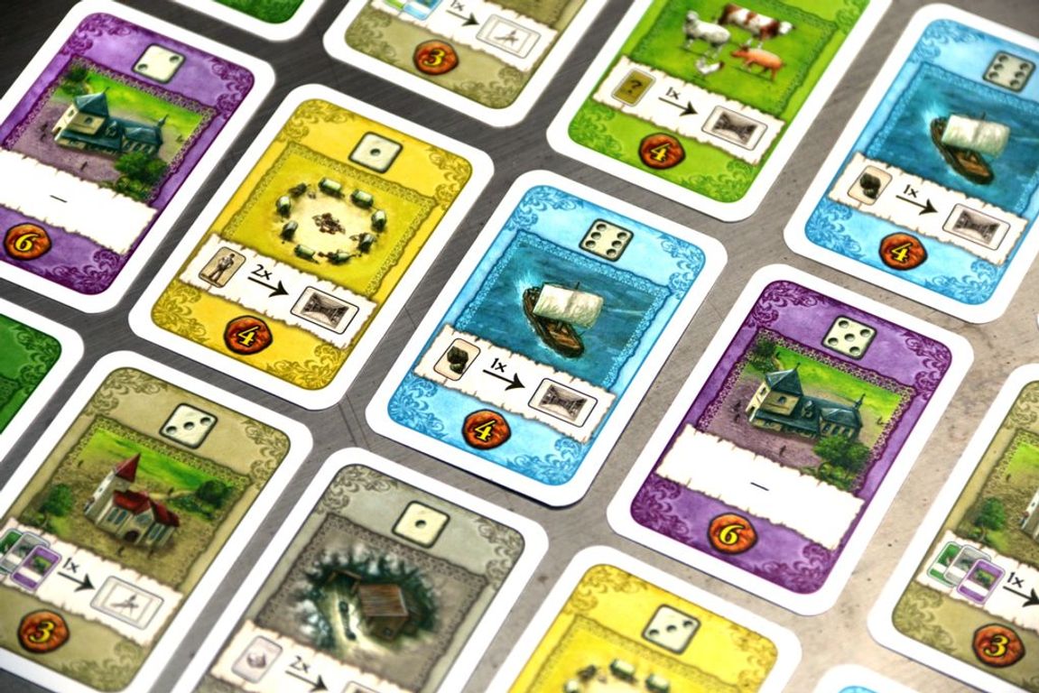 The Castles of Burgundy: The Card Game cards