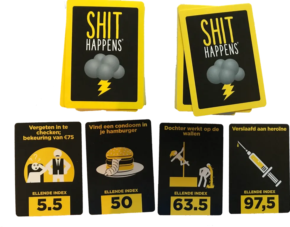 Shit Happens Voor Sukkels die Geen Engels Kunnen cartas